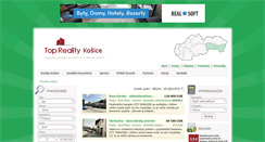 Desktop Screenshot of priestory.realitykosice.eu