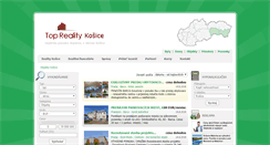 Desktop Screenshot of objekty.realitykosice.eu
